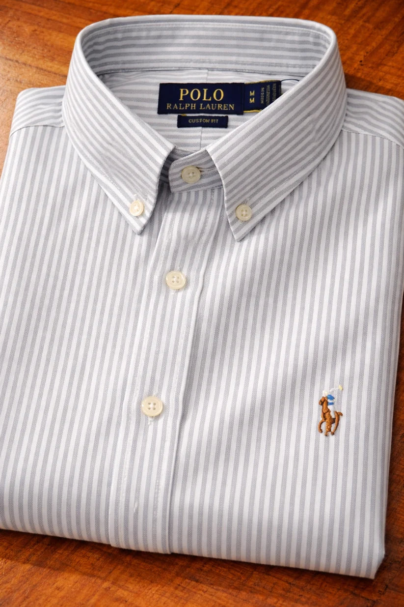 RL Navy Pin Stripe 4 Shirt